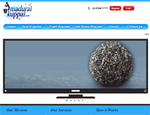 Tablet Screenshot of maduraikuppai.com